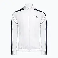 Urbanshop com ua Куртка тенісна чоловіча Diadora Fz Jacket біла DD-102.179121-20002 РОЗМІРИ ЗАПИТУЙТЕ