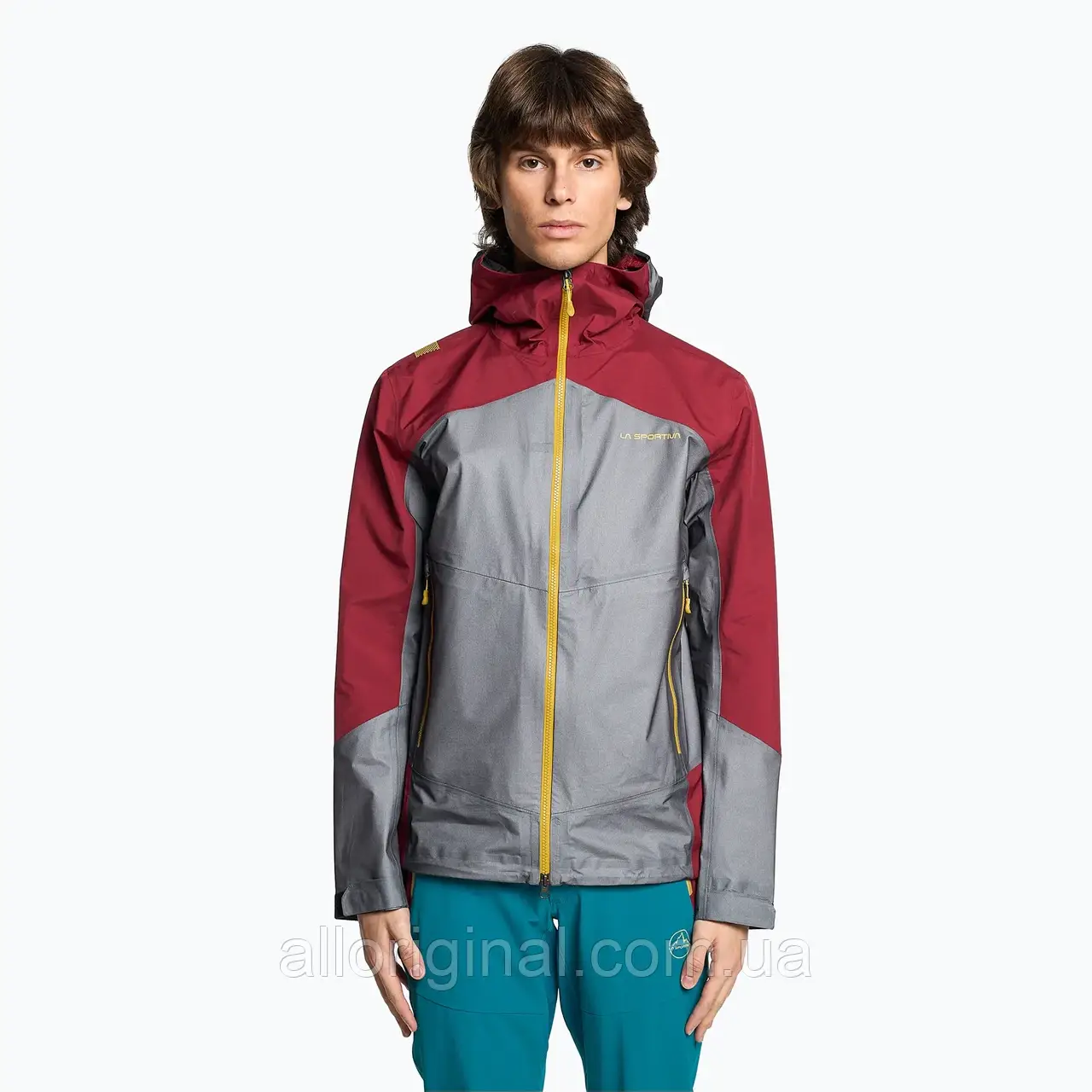 AllOriginal com ua Куртка дощовик з мембраною чоловіча La Sportiva Revel GTX чорна L54999320 РОЗМІРИ ЗАПИТУЙТЕ