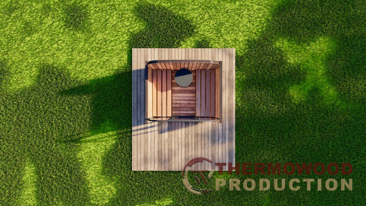 Модульная баня от производителя Thermowood Production фото