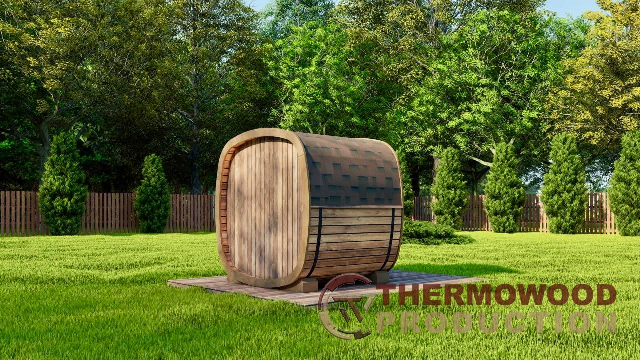 Модульная баня от производителя Thermowood Production фото