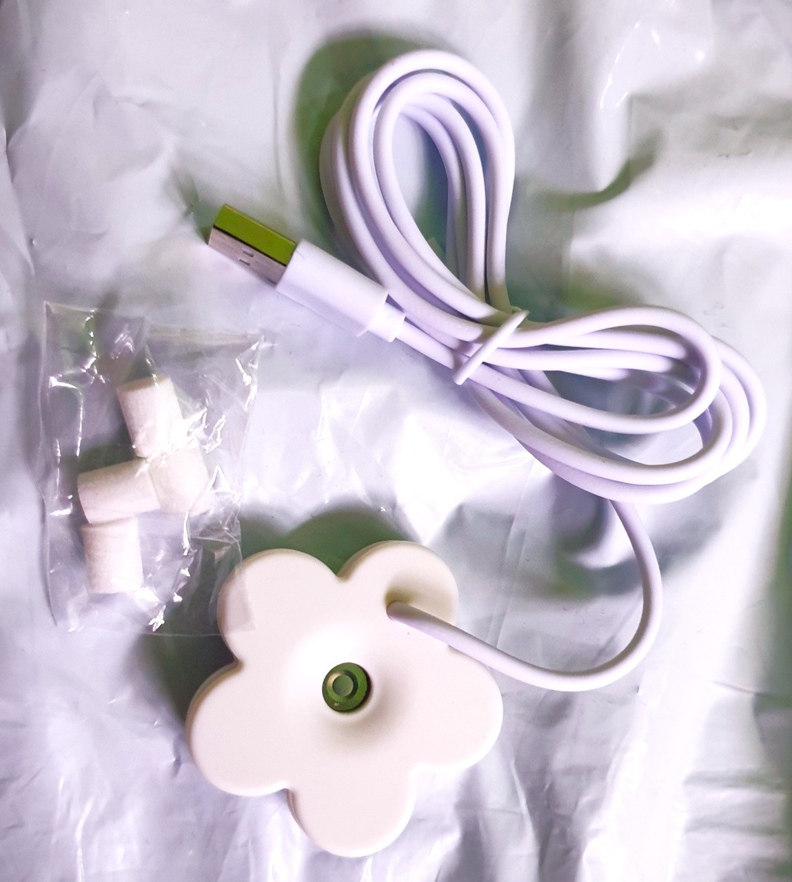 Зволожувач повітря USB з підсвіткою Ультразвукової туману ультразвуковий парогенератор Квітка