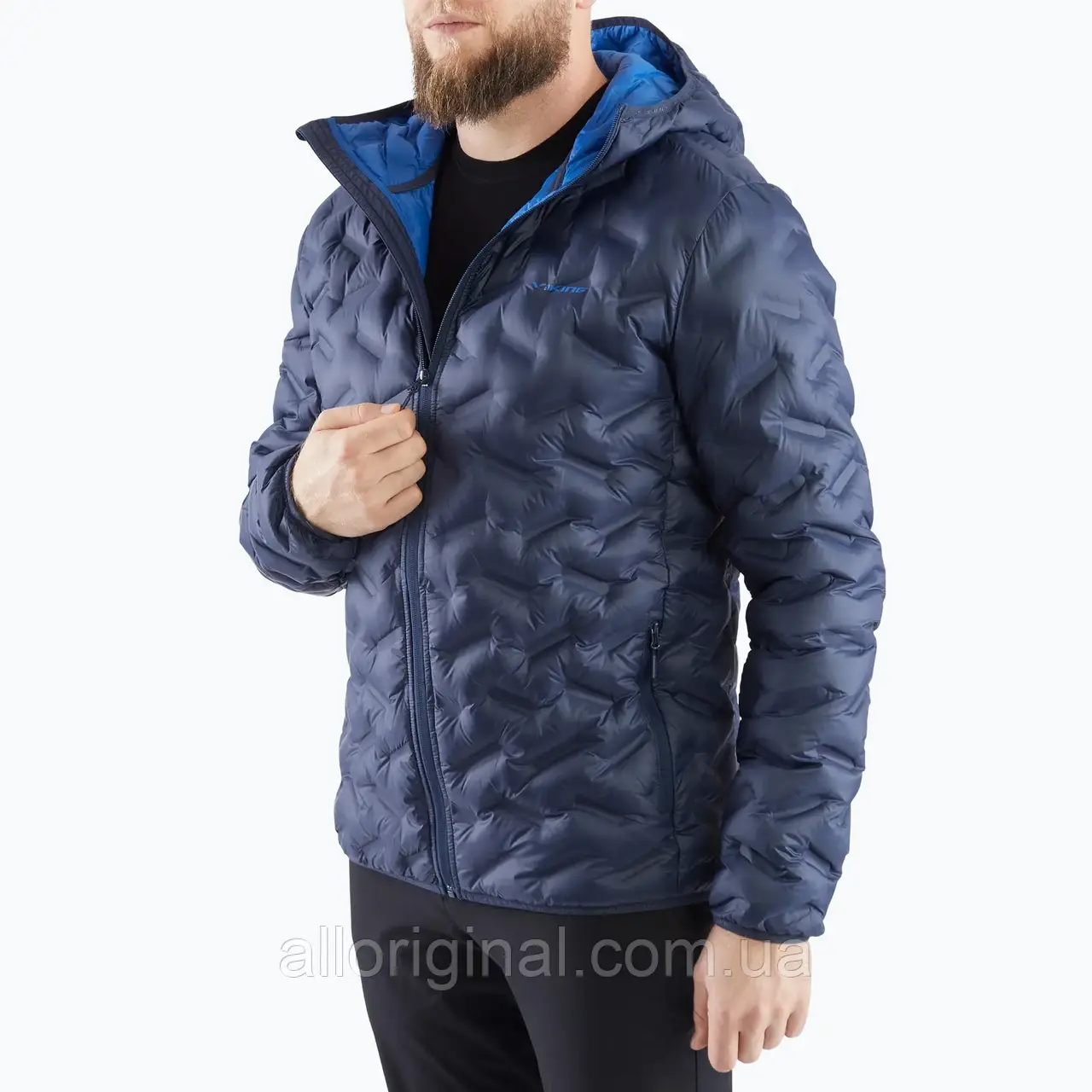 AllOriginal com ua Куртка пухова чоловіча Viking Aspen темно-синя 750/23/8814/19 РОЗМІРИ ЗАПИТУЙТЕ, фото 1