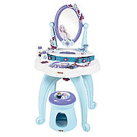 Детский столик с зеркалом Frozen Salon со стульчиком Smoby IG-OL185826 GR, код: 8249568