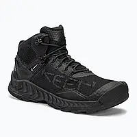 Urbanshop com ua Взуття трекінгове чоловіче KEEN Nxis Evo Mid WP чорне 1027191 РОЗМІРИ ЗАПИТУЙТЕ