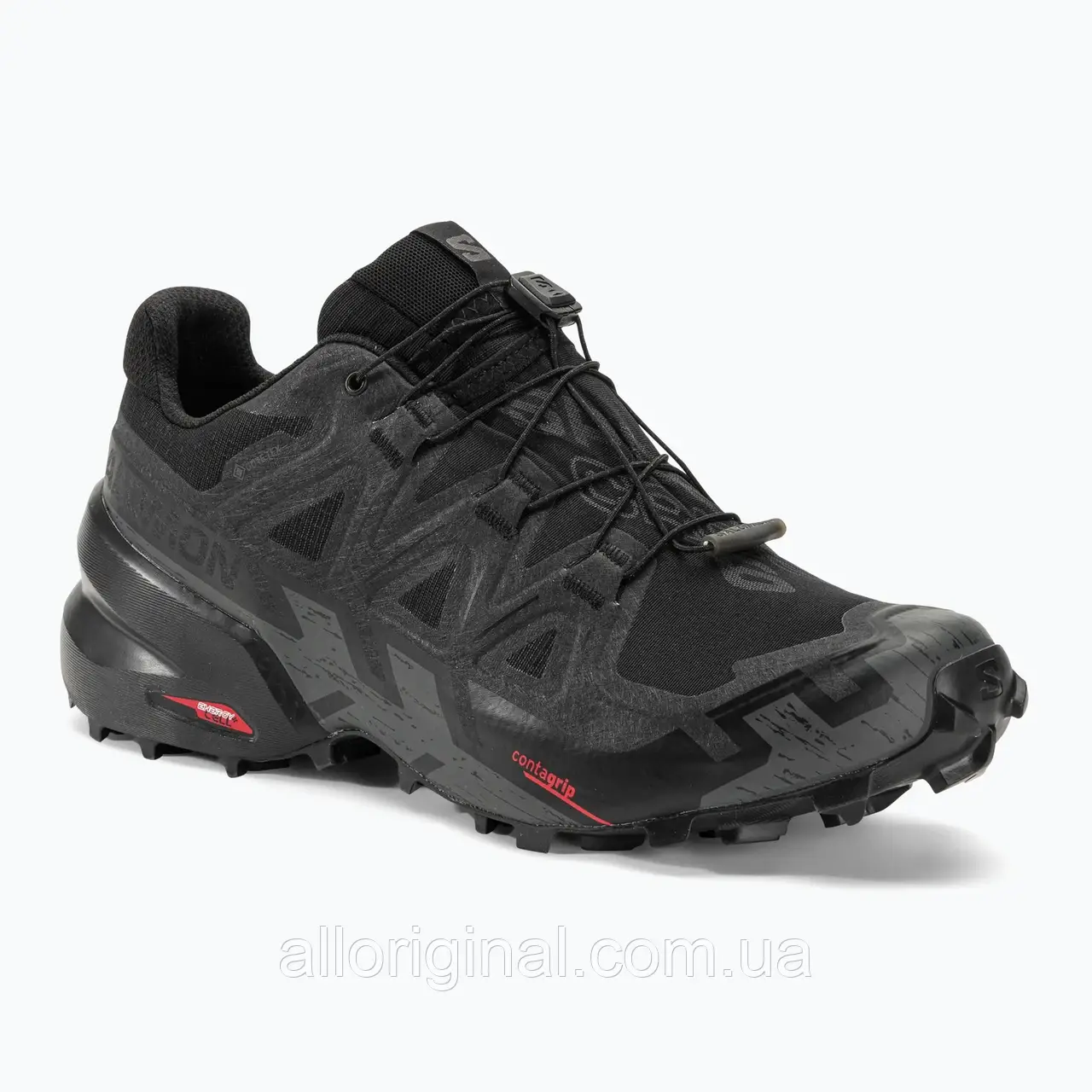 Urbanshop com ua Кросівки для бігу чоловічі Salomon Speedcross 6 GTX black/black/phantom РОЗМІРИ ЗАПИТУЙТЕ