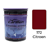 172 Citroen Акрилова авто фарба Carmen 0.8 л (без затверджувача)