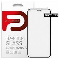 Стекло защитное Armorstandart Pro 3D для Apple iPhone 12/12 Pro Black (ARM57355) arena