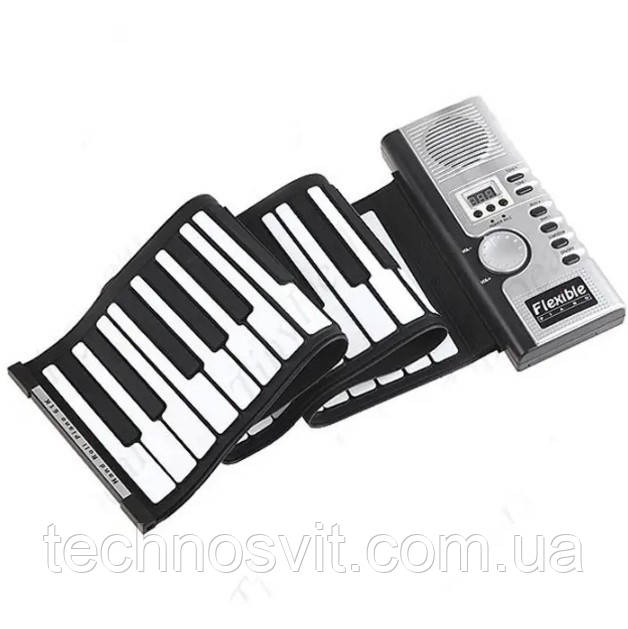 Электронное пианино гибкое пианино синтезатор Midi клавиатур гибкая Midi keyboard - фото 2 - id-p2167128248