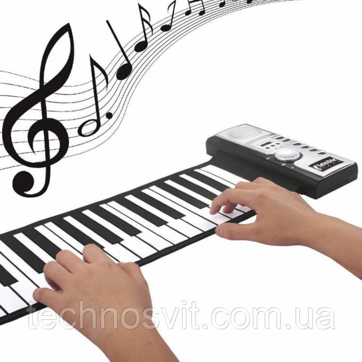 Электронное пианино гибкое пианино синтезатор Midi клавиатур гибкая Midi keyboard - фото 7 - id-p2167128248