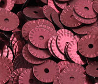 Пайетки круглые рифленые MD6-436w, 3г, Италия