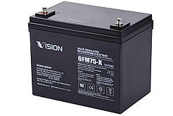 Vision Акумуляторна батарея FM 12V 75Ah (6FM75-X)