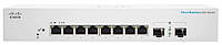 Комутатор Cisco CBS220 8хGE, Ext PS, 2x1G SFP, Smart (CBS220-8T-E-2G-EU)