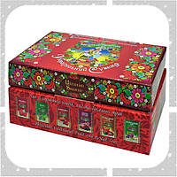 Подарочный набор чая в пакетиках Украинский сувенир Мудрость природы, 6 видов по 12 шт Код/Артикул 194 81-017
