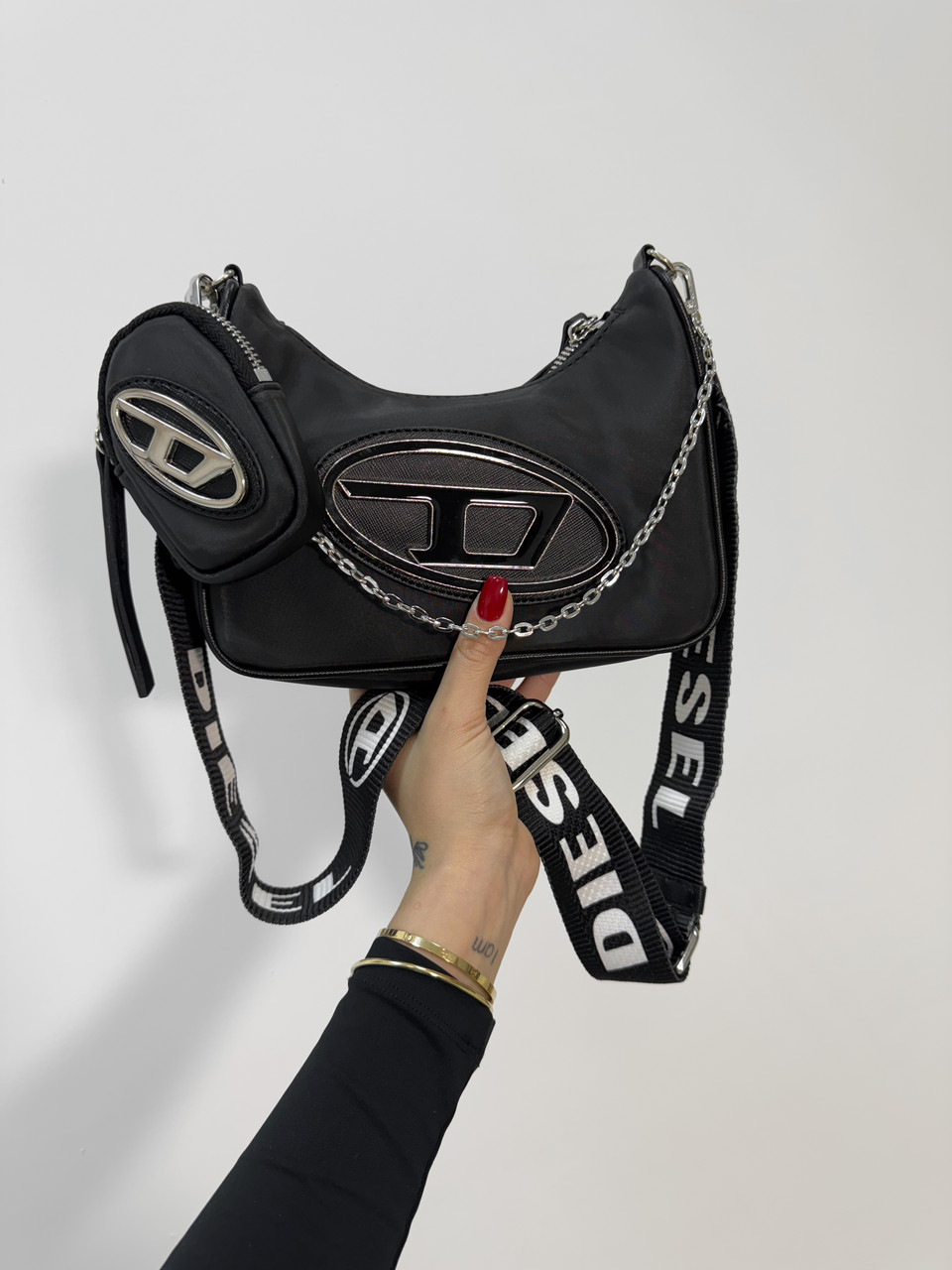 Жіноча сумка Дизель чорна Diesel Black
