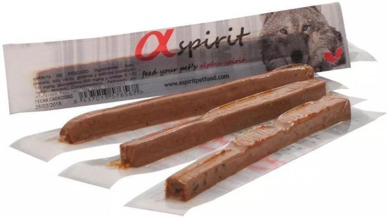 Лакомства для собак Alpha Spirit Sticks полувлажные беззерновые палочки с индейкой 4 шт х10 г (as5102405) - фото 2 - id-p2167148962