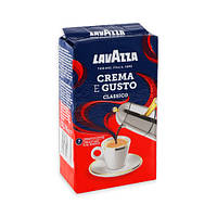 Кофе молотый Lavazza Crema e Gusto Classico, 250 г.