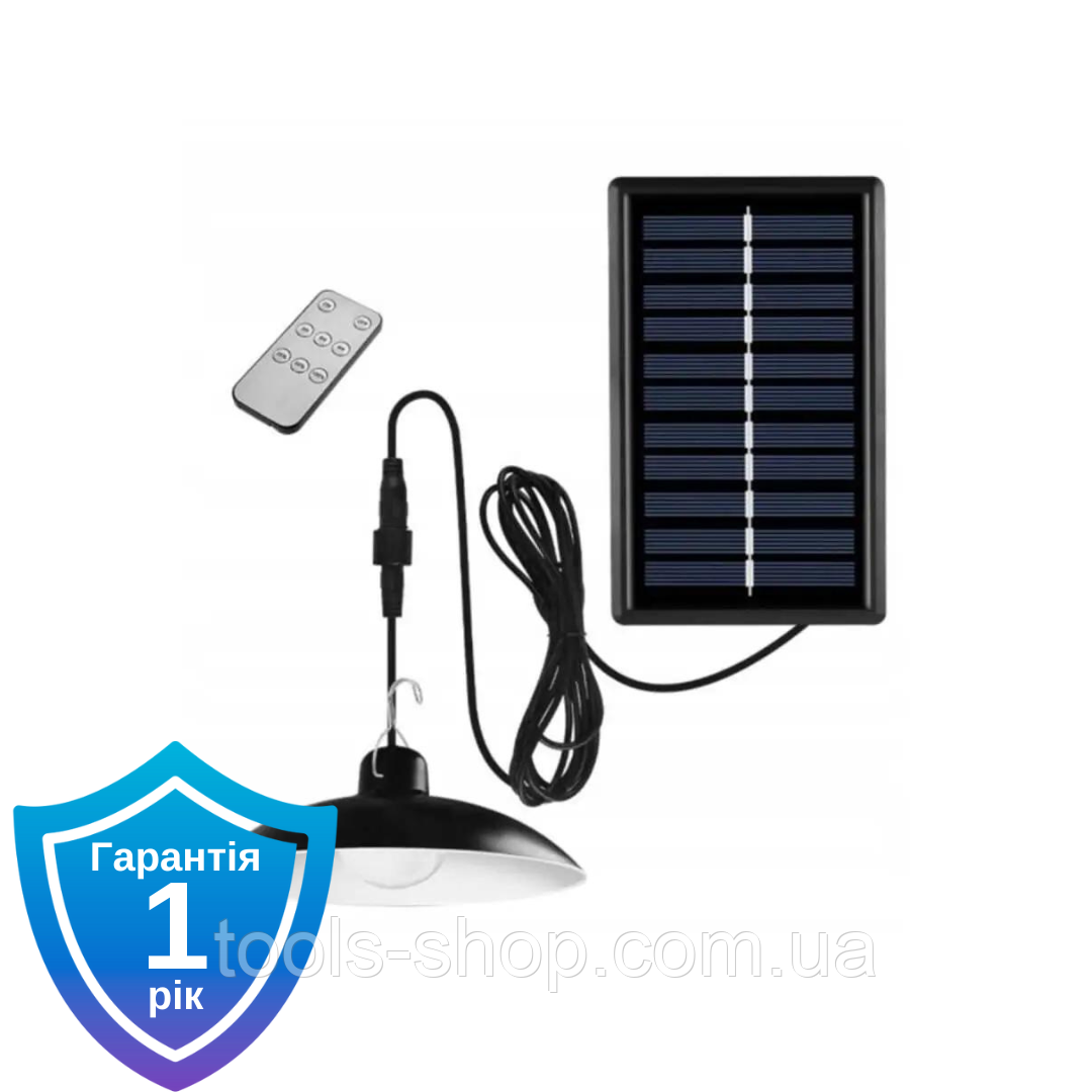 Сонячний вуличний ліхтар Bass Polska 5929 з пультом ДК, фото 1