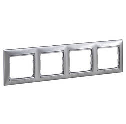 Valena Classic Рамка на 4 пости Алюміній, Legrand, 770154