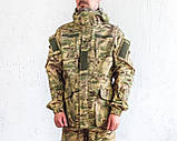 Куртка Горка на центральній блискавці бавовна 100% камуфляж мультикам multicam MTP, фото 6