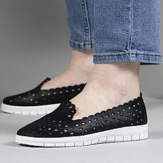 Сліпони жіночі на літо з шкіри