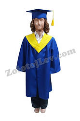 Дитяча мантія вченого зріст 110 см