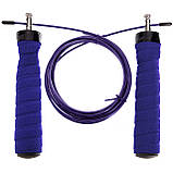 Скакалка для кросфіту з підшипником та сталевим тросом CIMA CM-J603 3 м, фото 3