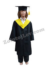 Академічна мантія дитяча зріст 116