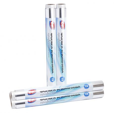 Фольга алюмінієва професійна 28*10 метрів 25 мкр купити дешево оптом в інтернет-магазині