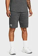 Мужские серые шорты UA RIVAL TERRY SHORT Under Armour ,M, L ,1361631-025