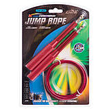 Скакалка швидкісна для кросфіту з підшипником та сталевим тросом CIMA CM-J601, фото 10