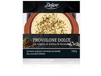 Сир Provolone Deluxe в тарілці, 150 г (Код: 06781)