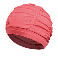 Шапочка для довгого волосся Lycra (Темно рожевий)