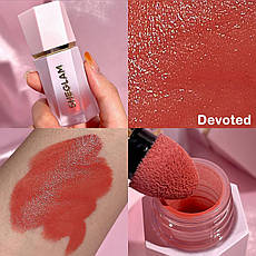 Кремові матові рум'яна SHEGLAM Color Bloom Liquid Blush Matte Finish Devoted
