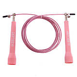 Скакалка швидкісна Кроссфіт із шарнірним підшипником сталева Zelart FI-5101, фото 6