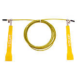 Скакалка швидкісна Кроссфіт із шарнірним підшипником сталева Zelart FI-5101, фото 7