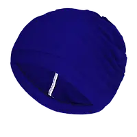 Шапочка для довгого волосся Lycra (Темно синій)