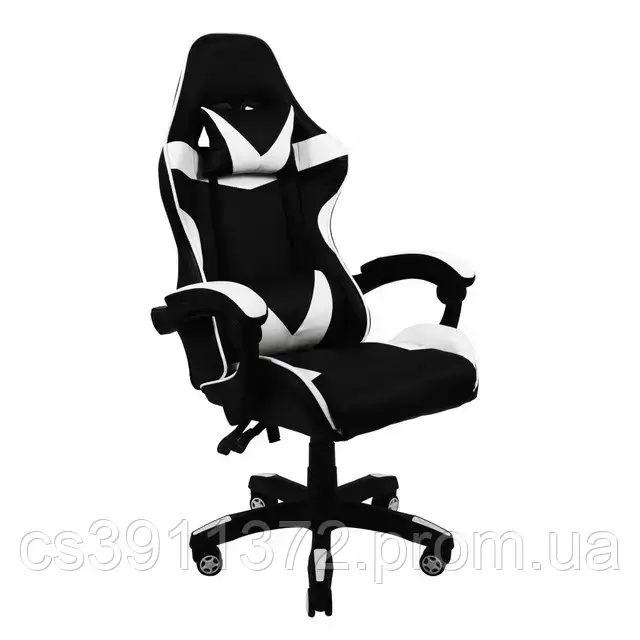 Геймерские кресла белого цвета Bonro Prestige, Компьютерное кресло геймерское pro gamer, Кресло для пк - фото 1 - id-p2167218908
