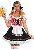 Баварский костюм «Октоберфест» Leg Avenue Beer Garden Babe M Sisi