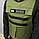 Плитоноска, потужний бронежилет хакі, чохол для плит із розвантаженням для військового ВСУ текстильний, фото 5