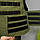 Бронежилет, потужна плитоноска хакі, чохол для плит із розвантаженням для військового ВСУ, текстильний, фото 3