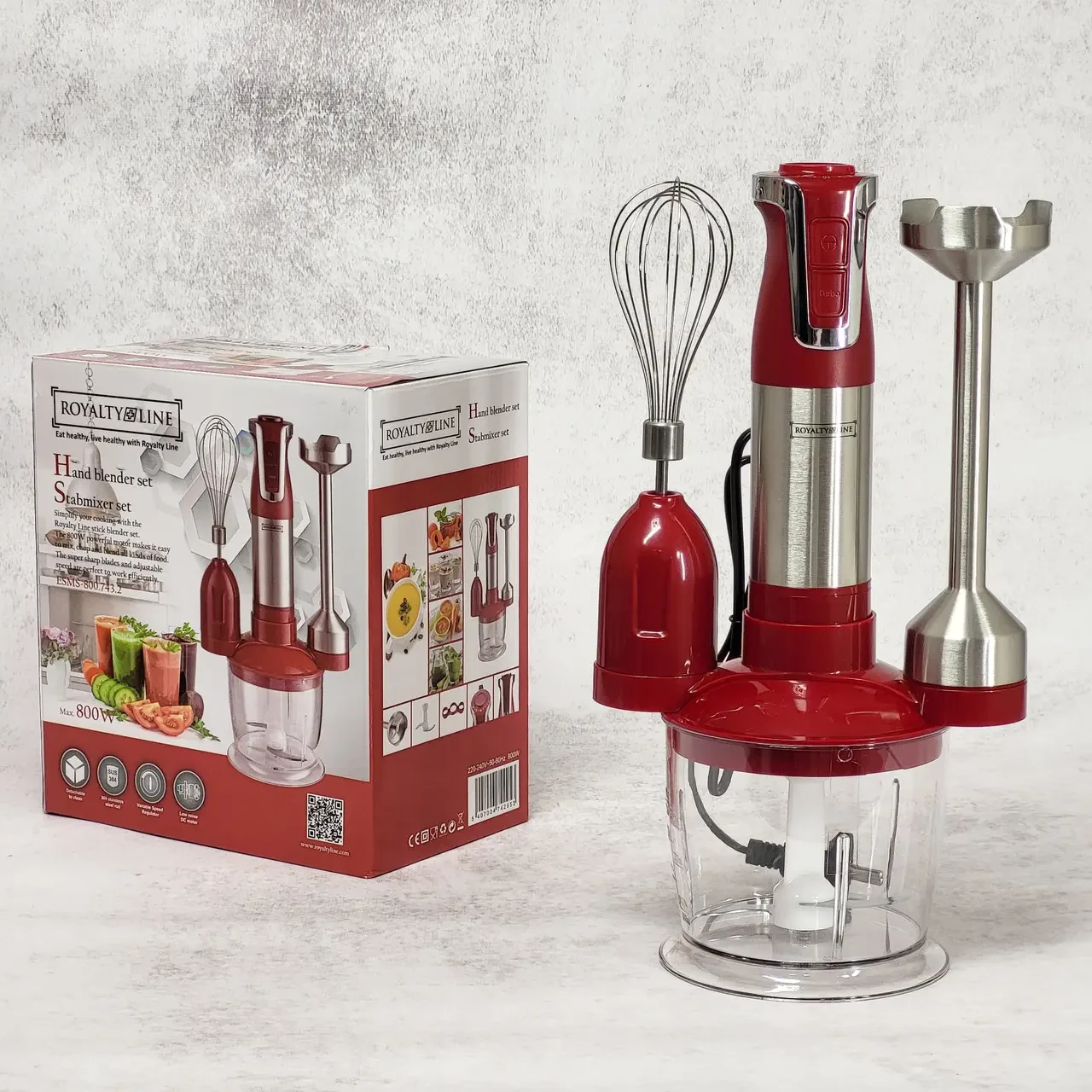 Блендер Royalty Line 3in1 RL-ESMS 800 800 Вт