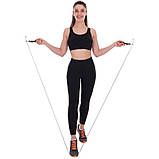 Скакалка швидкісна Кросфіт із підшипником і сталевим тросом Zelart FI-2564 3 м, фото 6