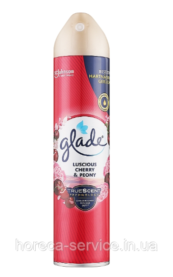 Освіжувач повітря Glade Luscious Cherry and Peony Air Freshener 300 мл.