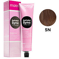 MATRIX Socolor Sync Pre-Bonded 5N Тонер без аміаку на лужній основі, світлий шатен натуральний, 90 мл