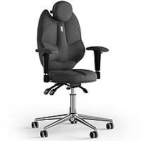 Кресло KULIK SYSTEM TRIO Ткань с подголовником без строчки Серый (14-901-BS-MC-0506) IN, код: 1668748