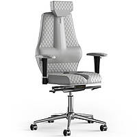 Кресло KULIK SYSTEM NANO Кожа с подголовником со строчкой Белый (16-901-WS-MC-0102) IN, код: 1668800