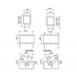 Камінна топка Cairo 90 EI Bronpi, фото 2