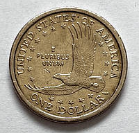 США 1 доллар 2000, Сакагавея: Парящий орёл. Р