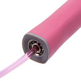 Скакалка швидкісна з підшипниками Jello FI-1798 3 м, фото 4