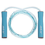 Скакалка швидкісна з підшипниками Jello FI-1798 3 м, фото 2